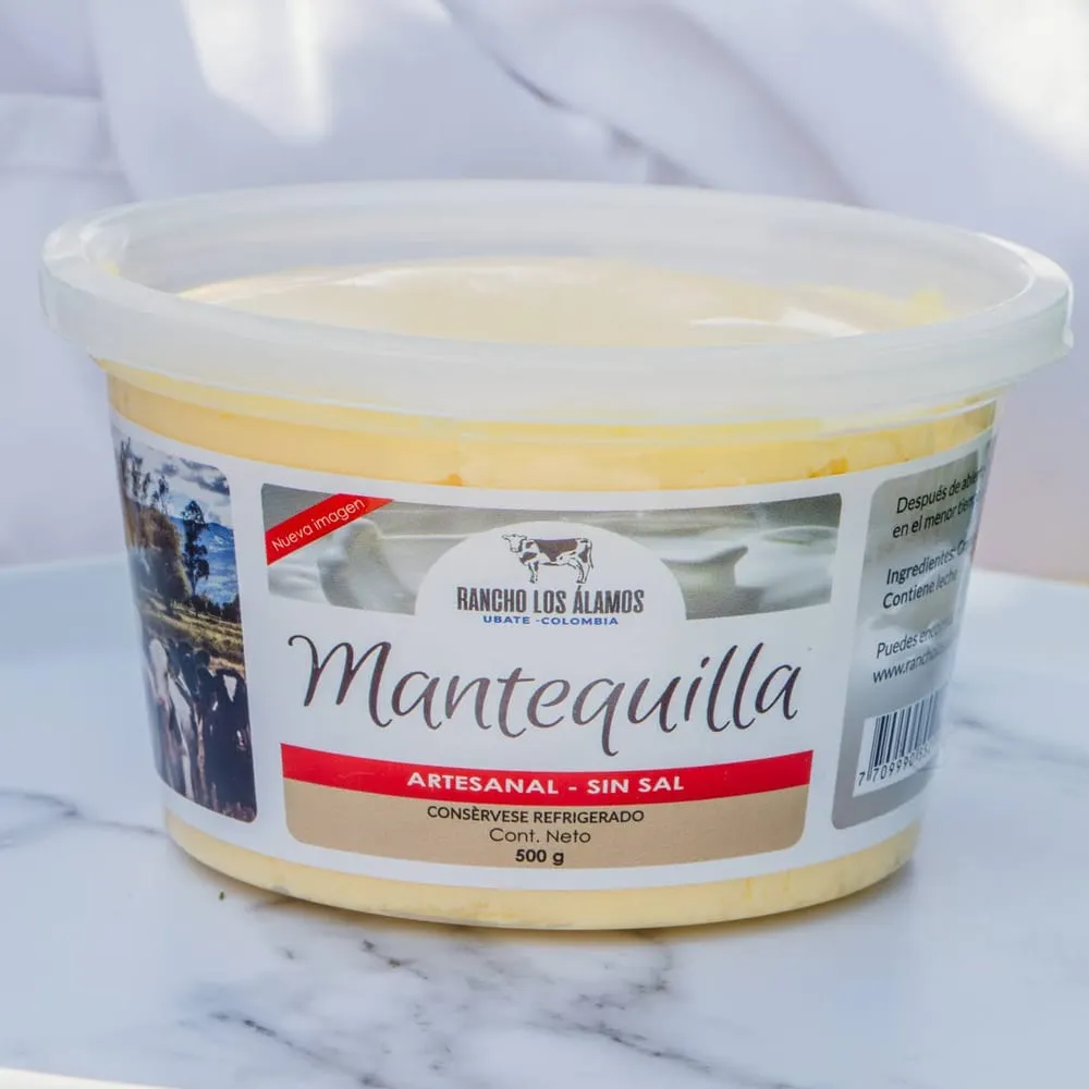 Mantequilla sin sal