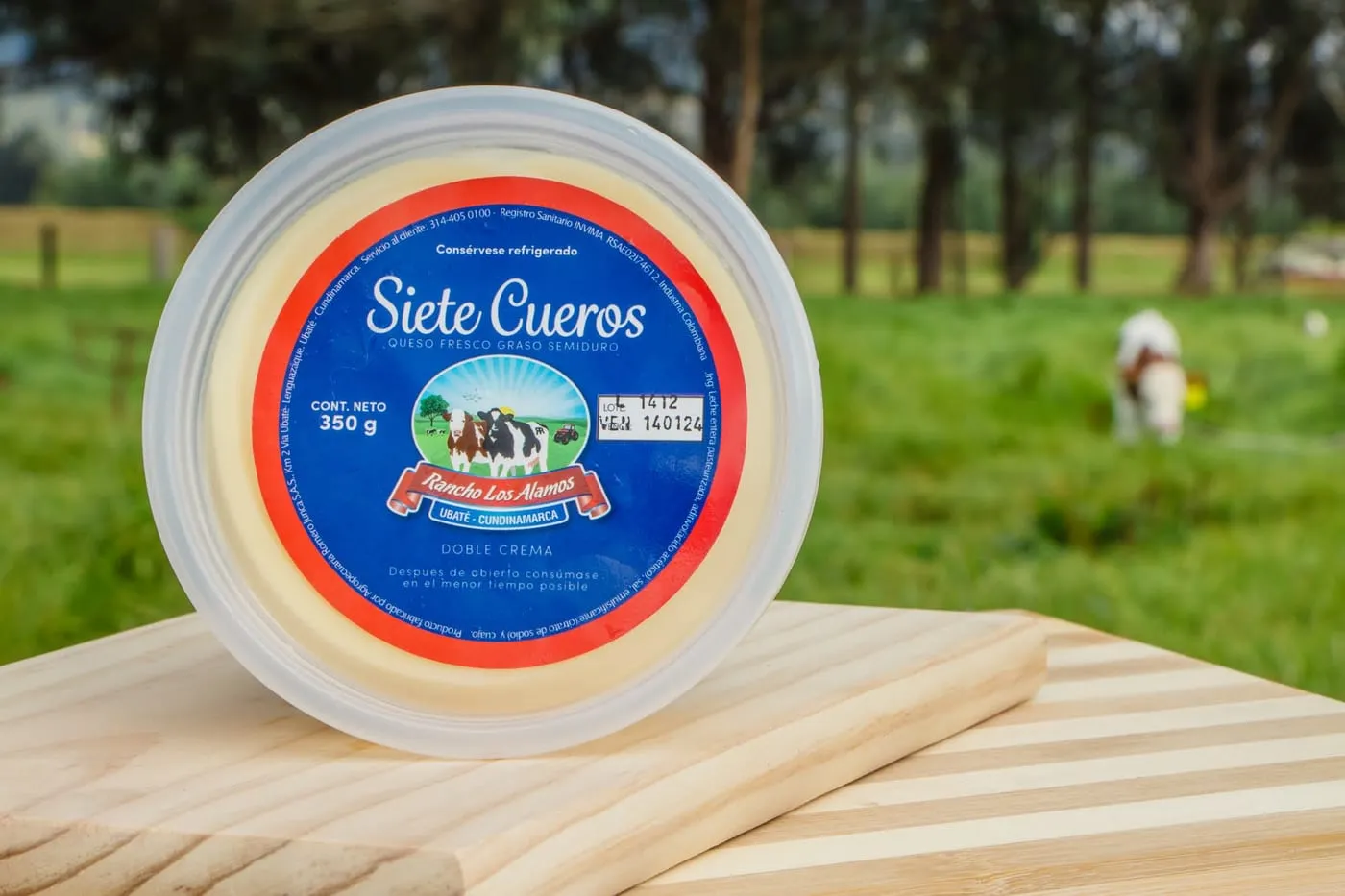 Queso siete cueros de Rancho Los Álamos