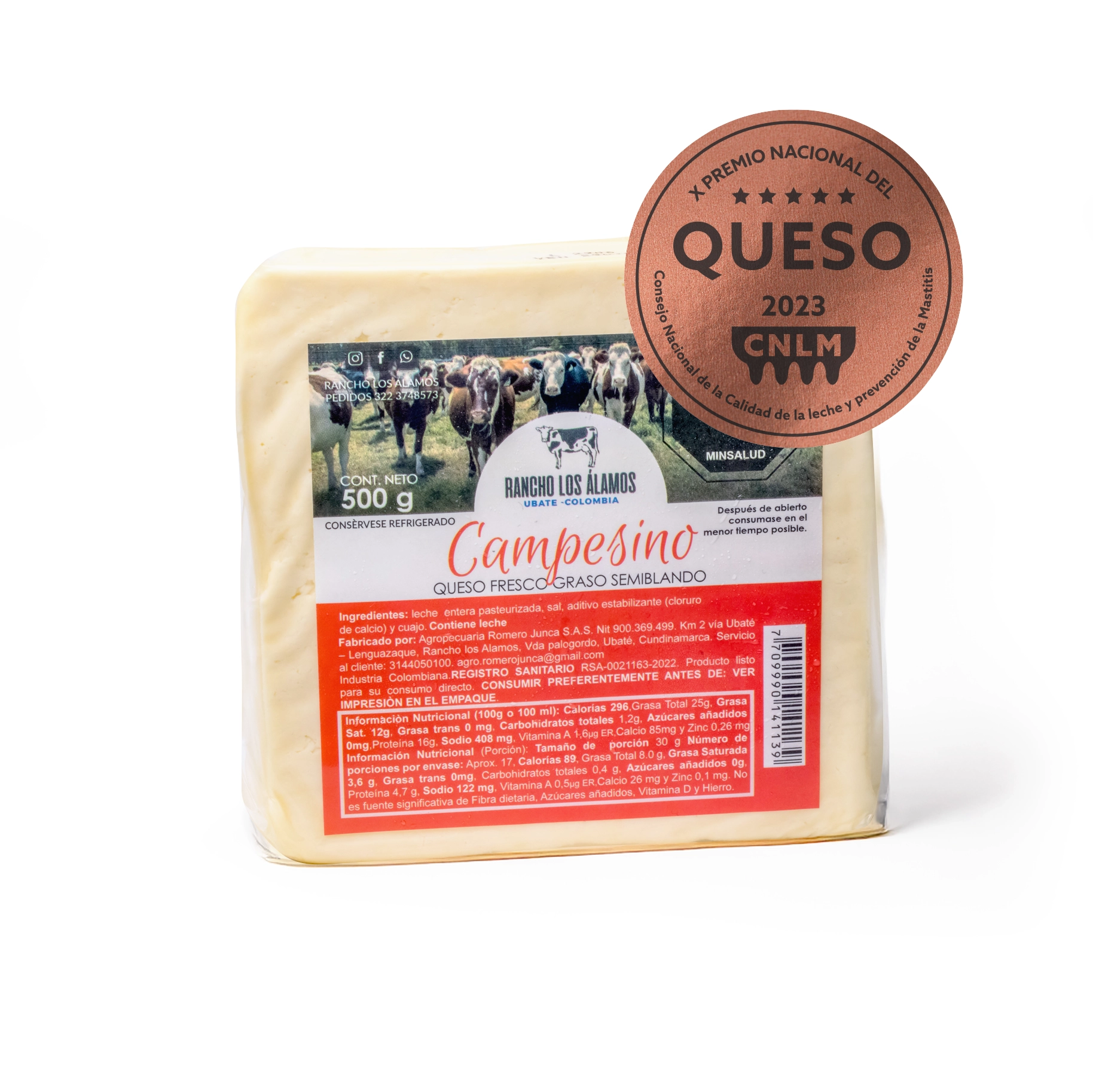 Queso Campesino – Tradición y calidad premiada directamente a tu mesa